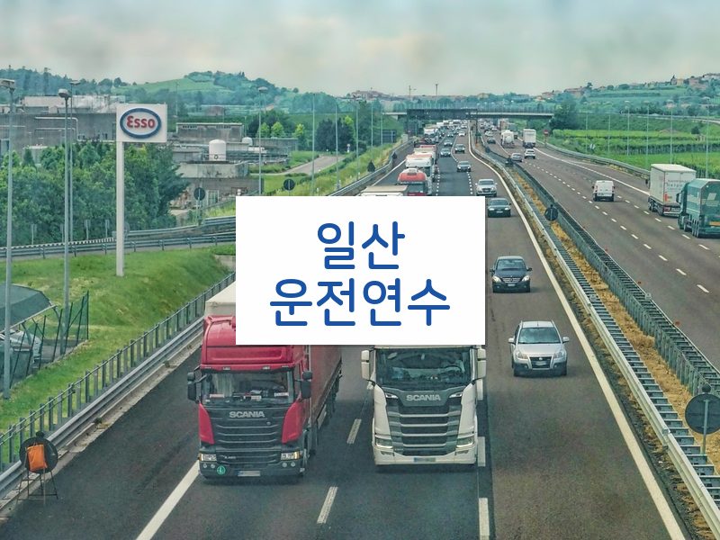 일산운전연수 후기
