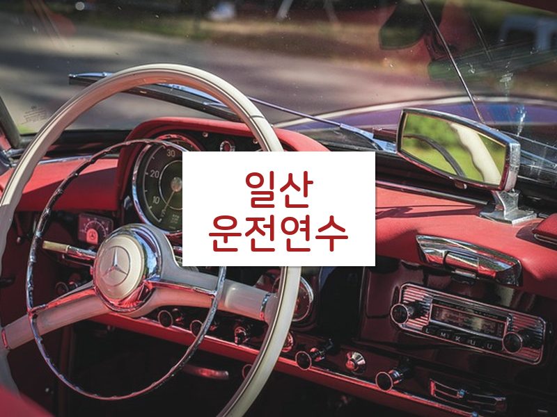 일산운전연수 후기