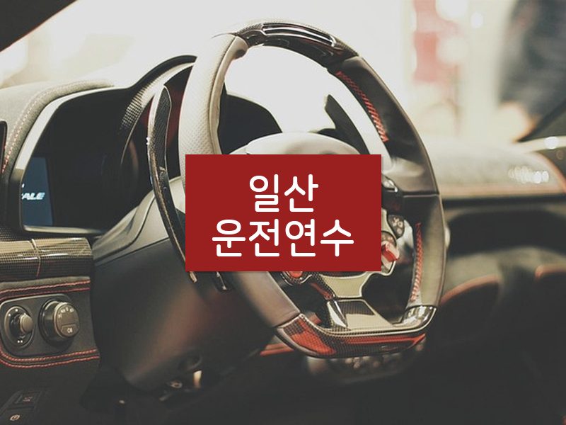 일산운전연수 후기