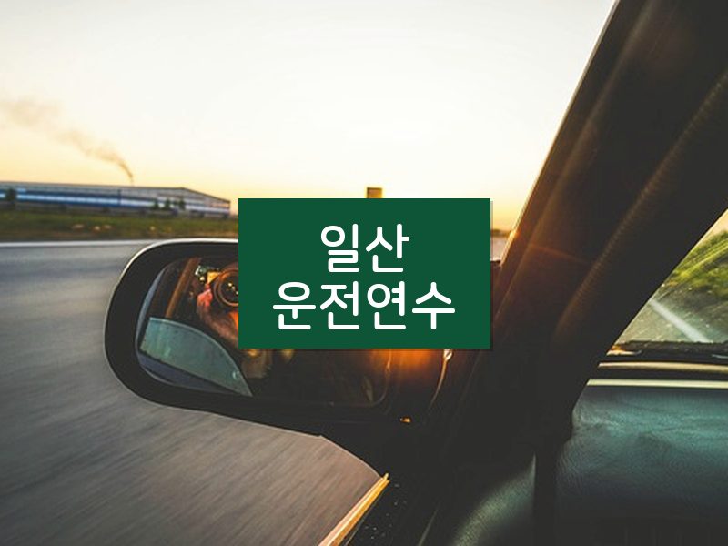 일산운전연수 후기