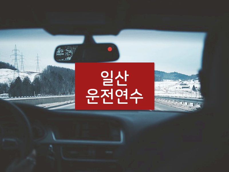 일산운전연수 후기