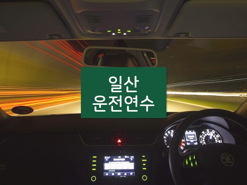 일산운전연수 후기