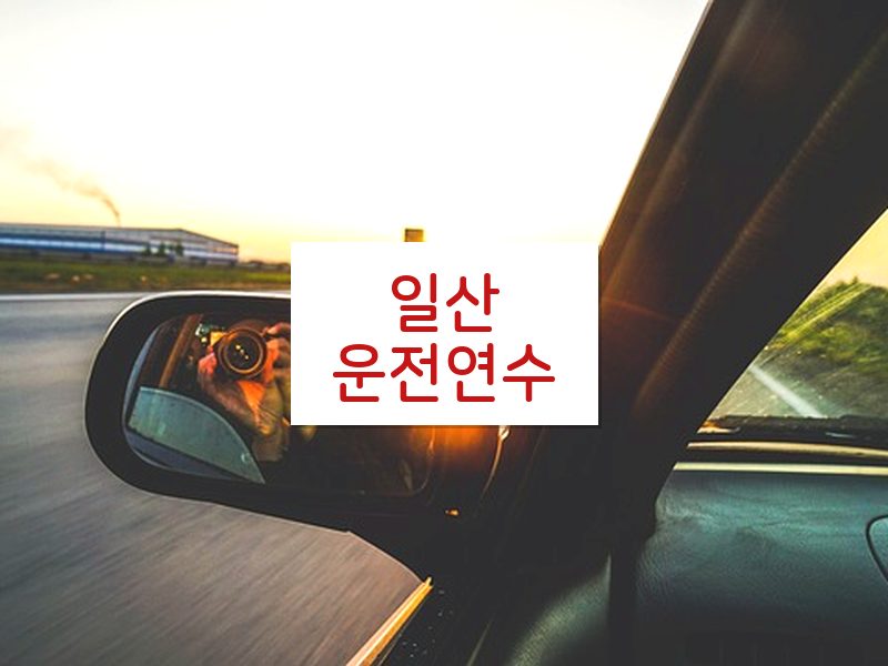 일산운전연수 후기