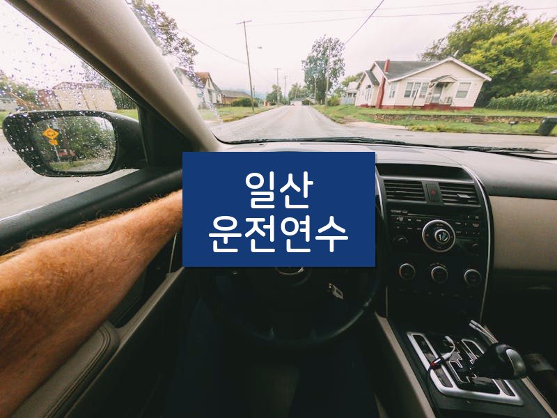 일산운전연수 후기