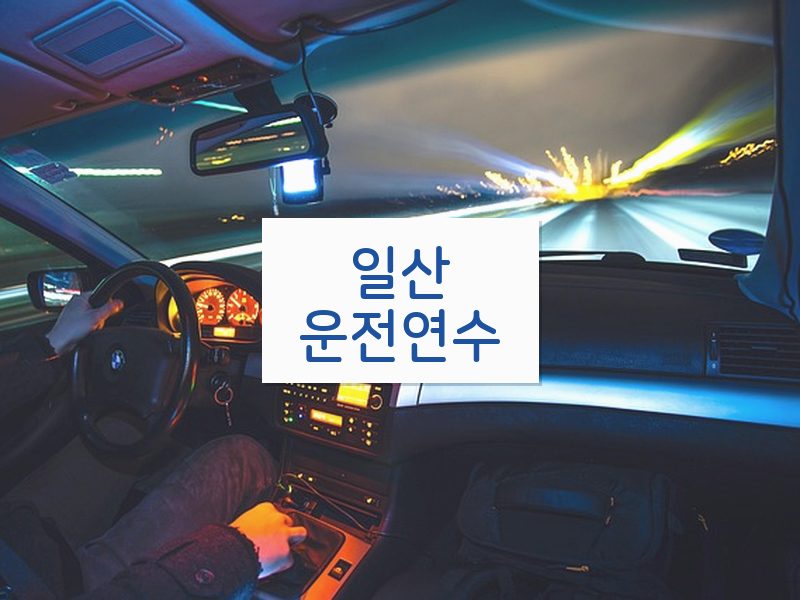 일산운전연수 후기