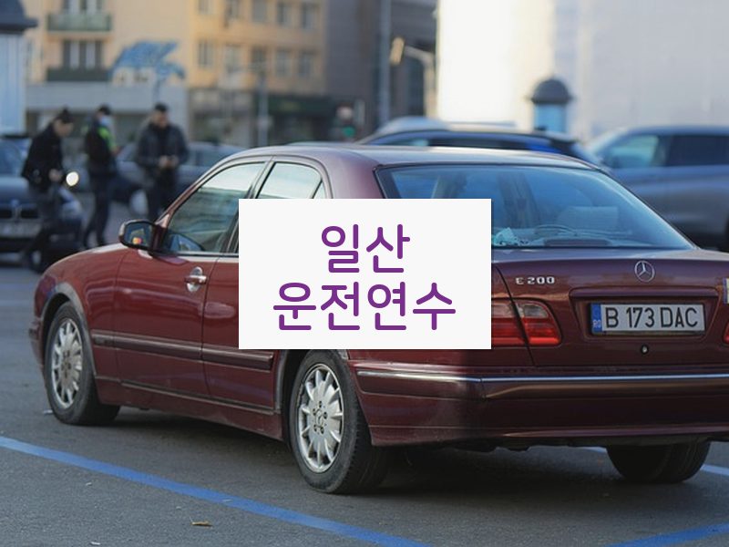 일산운전연수 후기