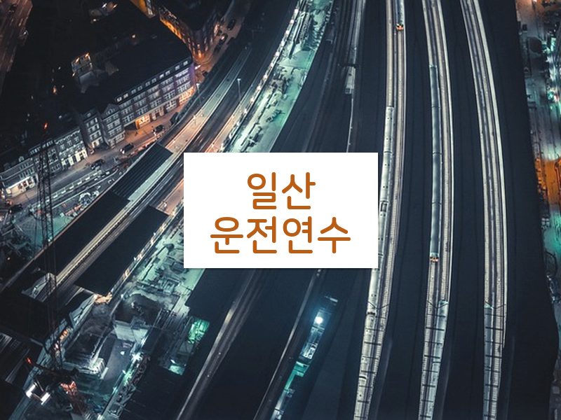 일산운전연수 후기