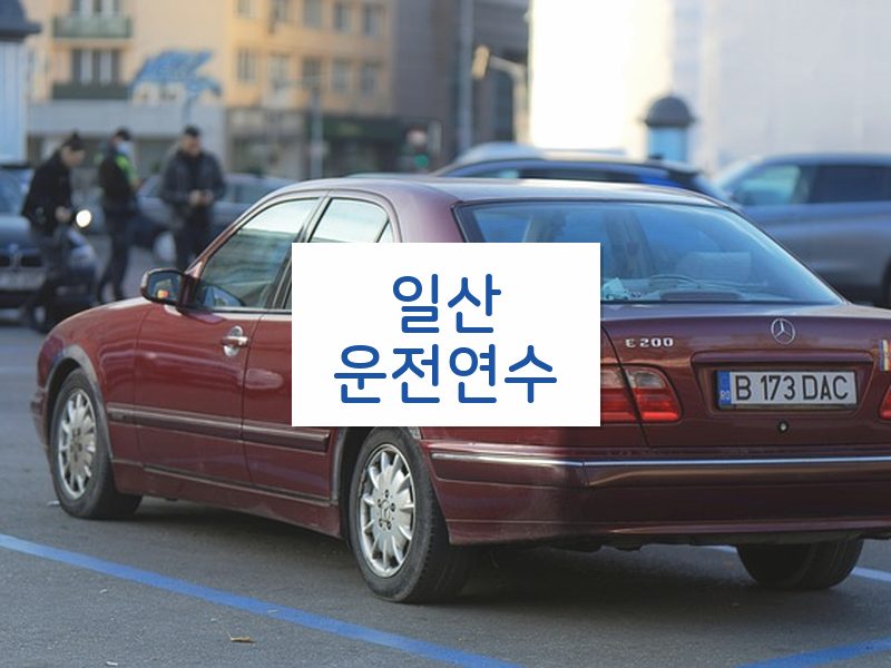일산운전연수 후기