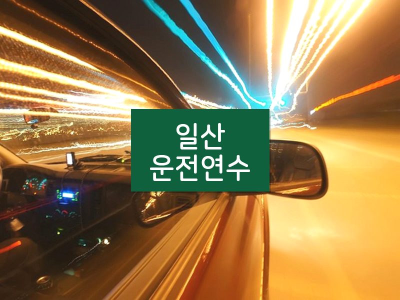 일산운전연수 후기