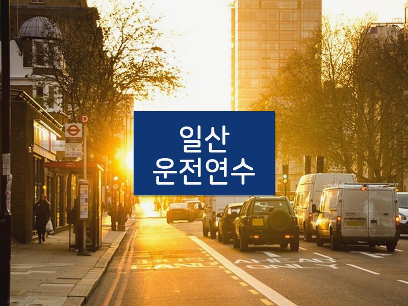 일산운전연수 후기