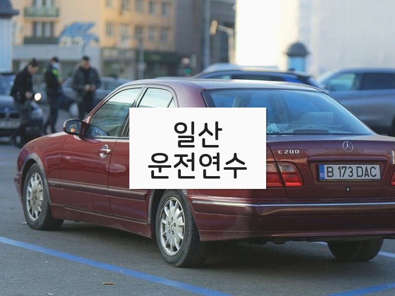 일산운전연수 후기