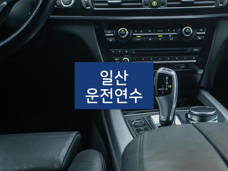 일산운전연수 후기