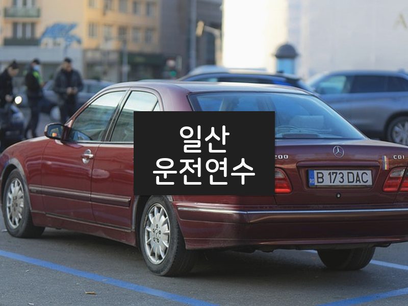 일산운전연수 후기