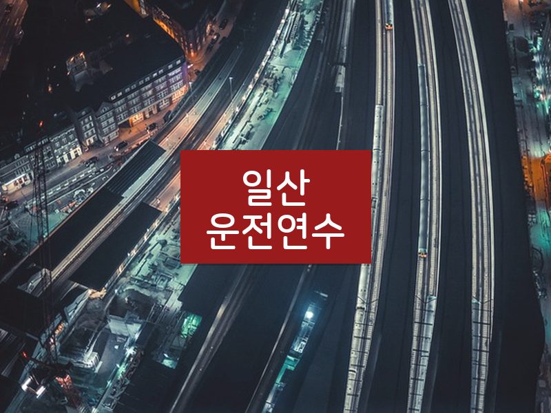 일산운전연수 후기
