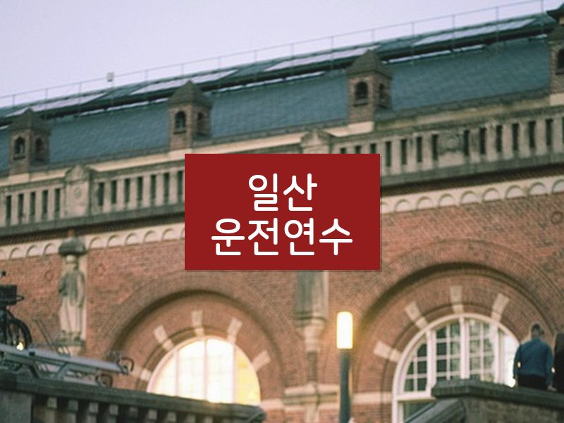 일산운전연수 후기