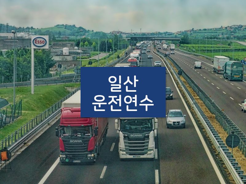 일산운전연수 후기