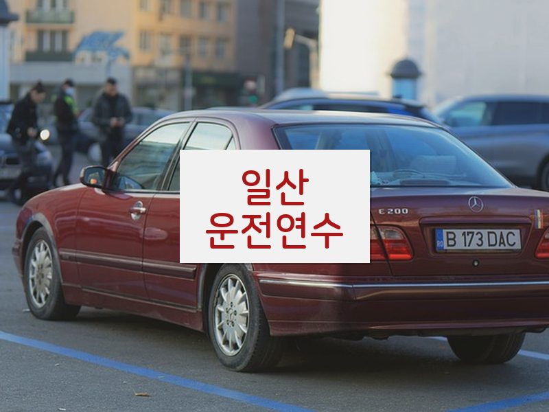 일산운전연수 후기