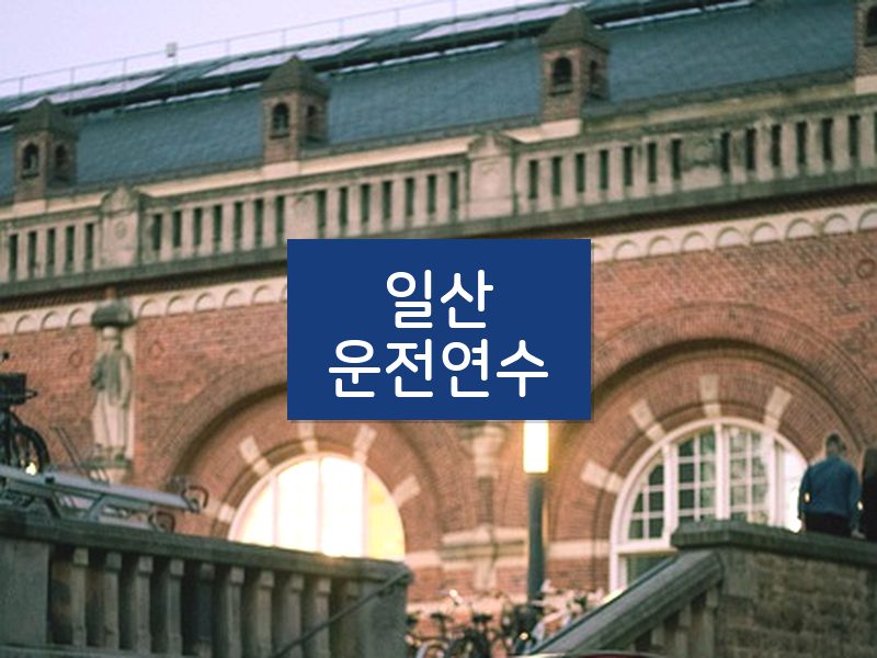 일산운전연수 후기