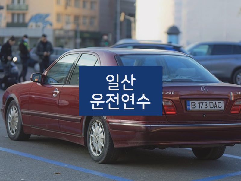 일산운전연수 후기