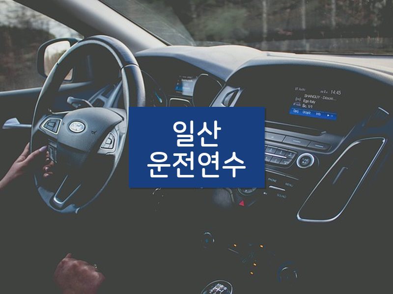 일산운전연수 후기