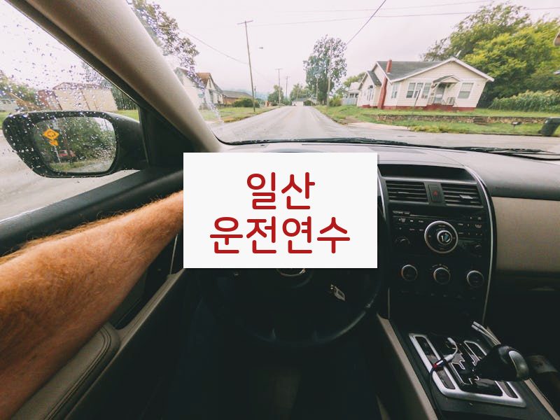 일산운전연수 후기
