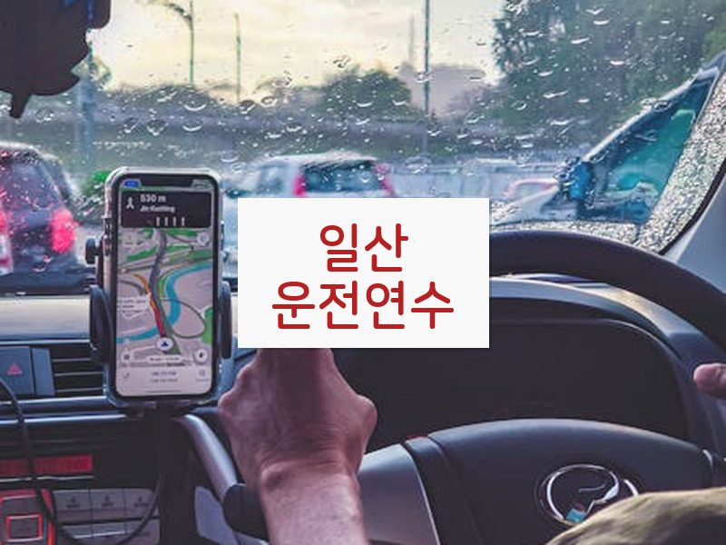 일산운전연수 후기