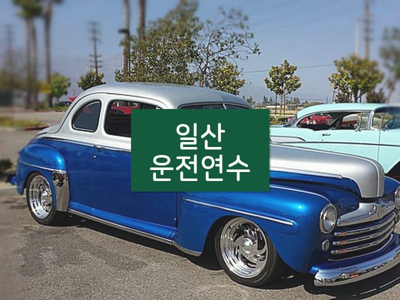 일산운전연수 후기