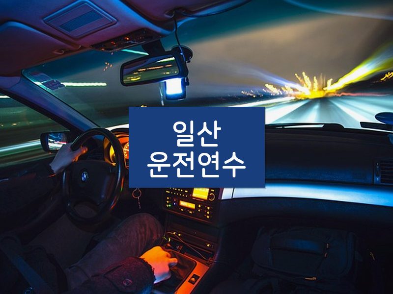 일산운전연수 후기