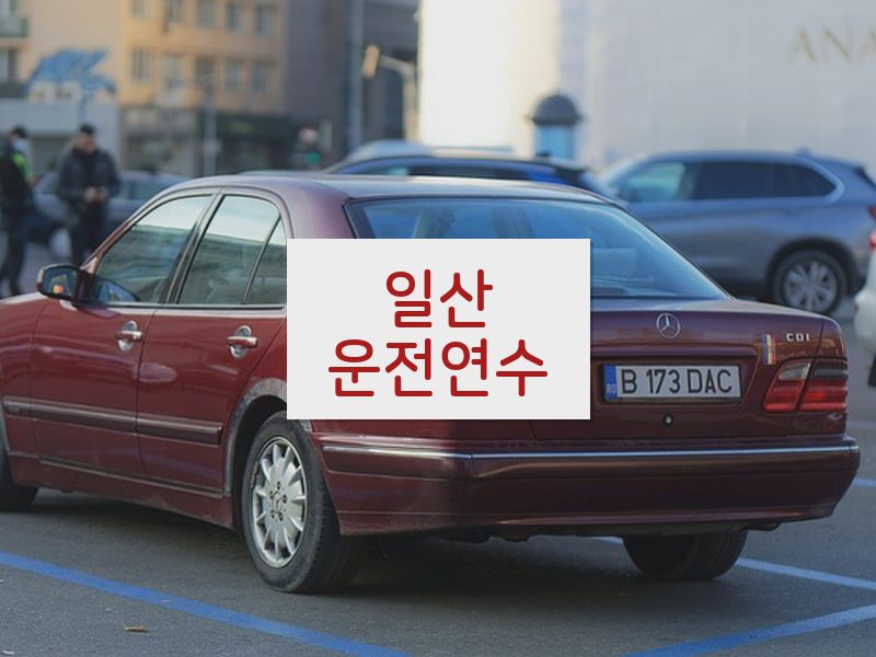 일산운전연수 후기