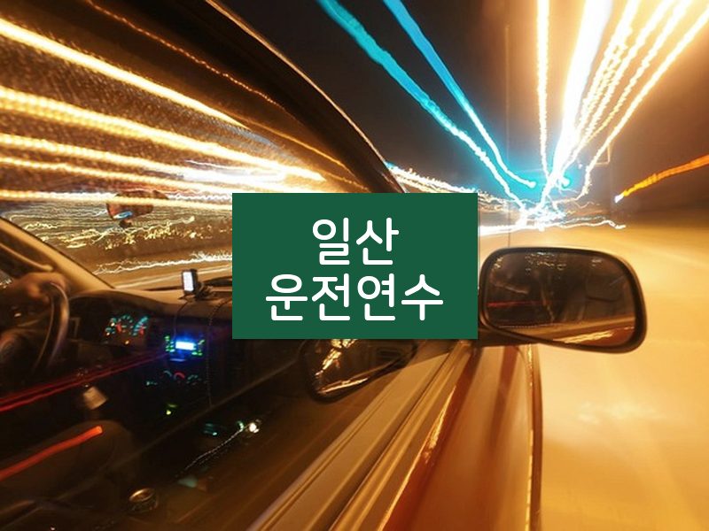 일산운전연수 후기