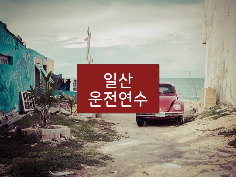 일산운전연수 후기