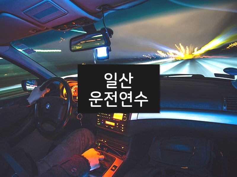 일산운전연수 후기