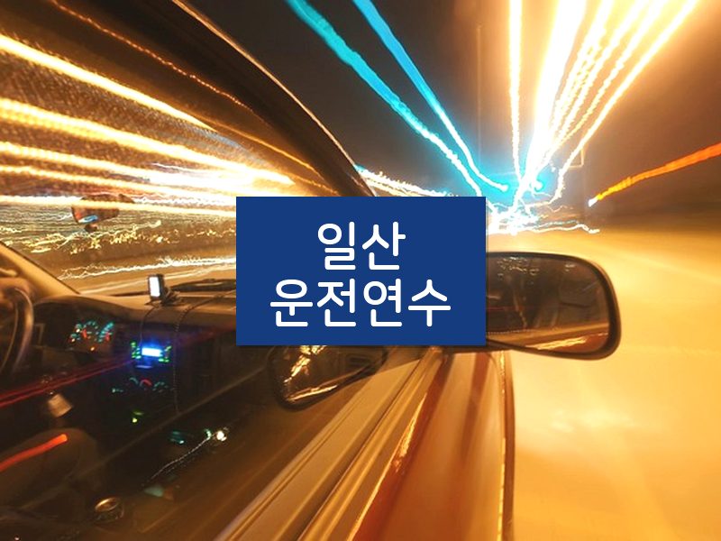 일산운전연수 후기