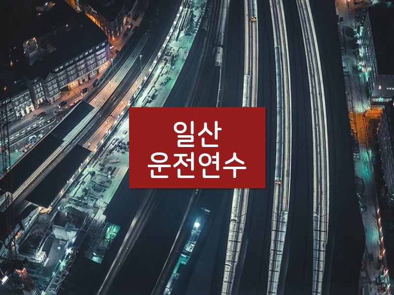 일산운전연수 후기