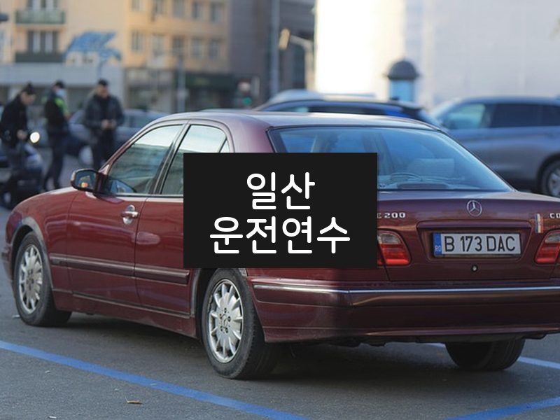 일산운전연수 후기