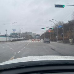 주말 드라이브의 행복