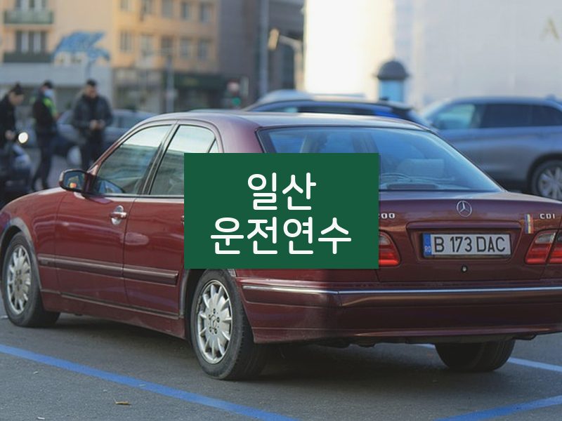 일산운전연수 후기