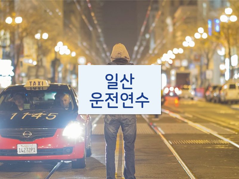 일산운전연수 후기
