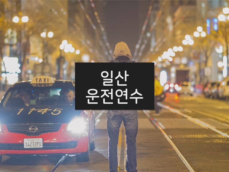 일산운전연수 후기