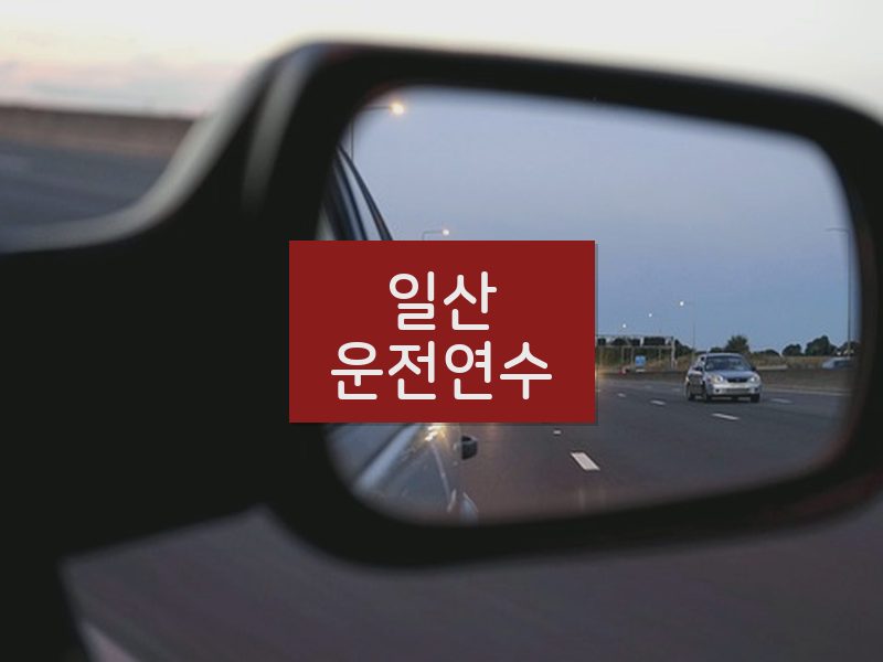 일산운전연수 후기