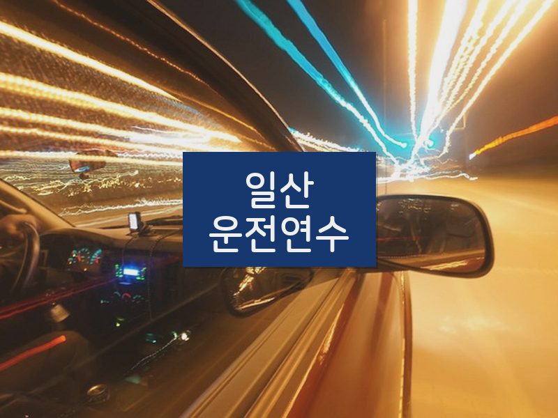 일산운전연수 후기