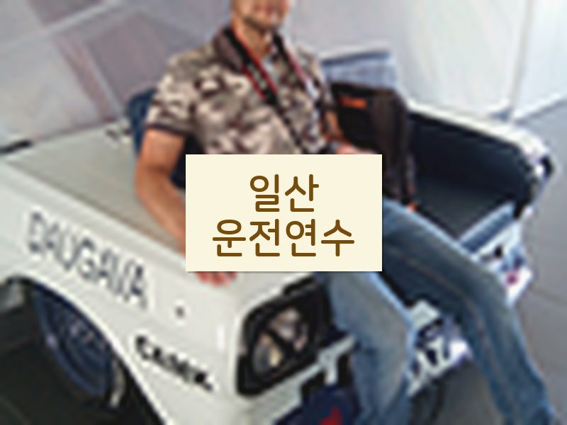 일산운전연수 후기