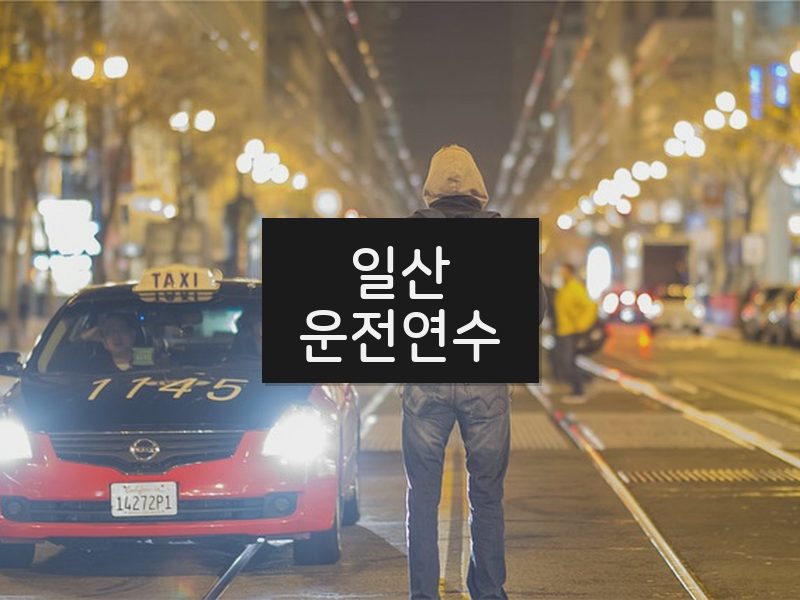 일산운전연수 후기
