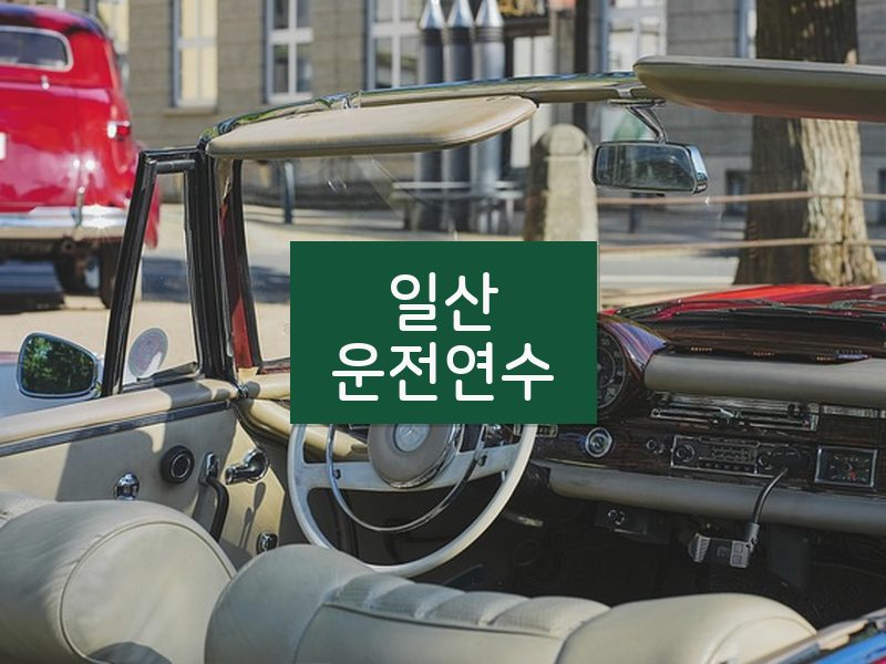 일산운전연수 후기