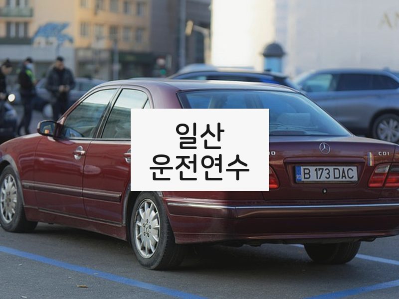 일산운전연수 후기
