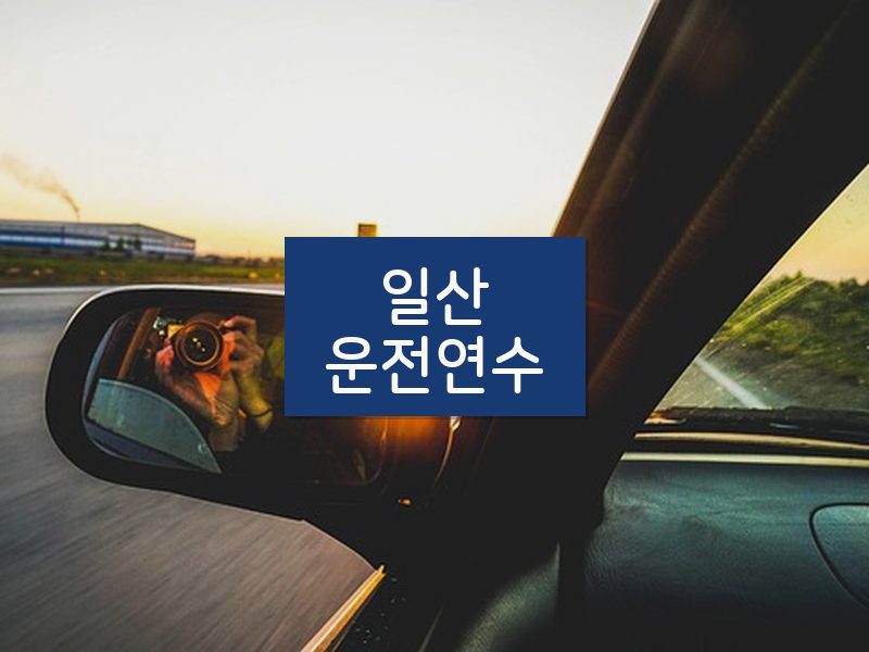 일산운전연수 후기