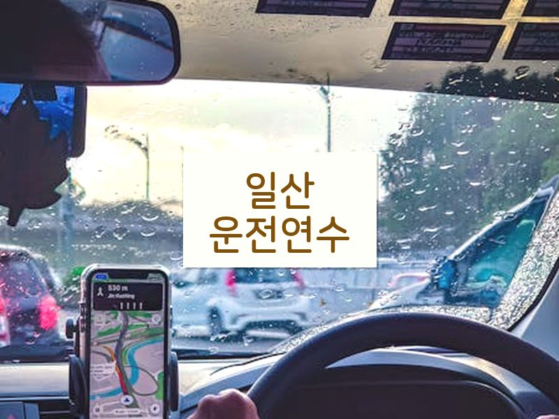 일산운전연수 후기