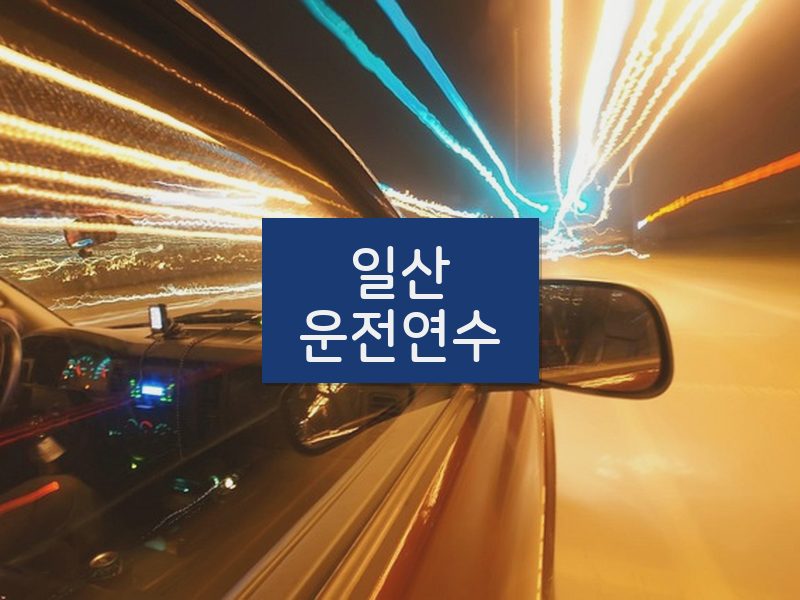 일산운전연수 후기