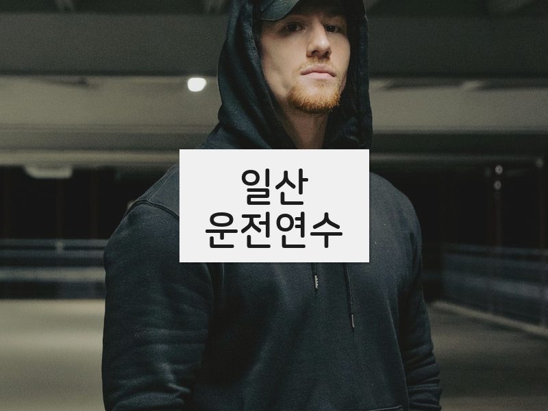 일산운전연수 후기
