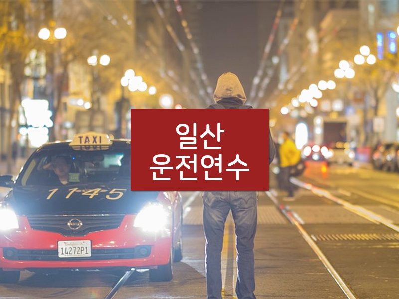일산운전연수 후기